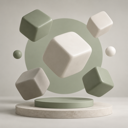 Abstract QA gallery media two